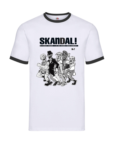 Ringer-Shirt "Ska Ska Skandal Vol. 7"